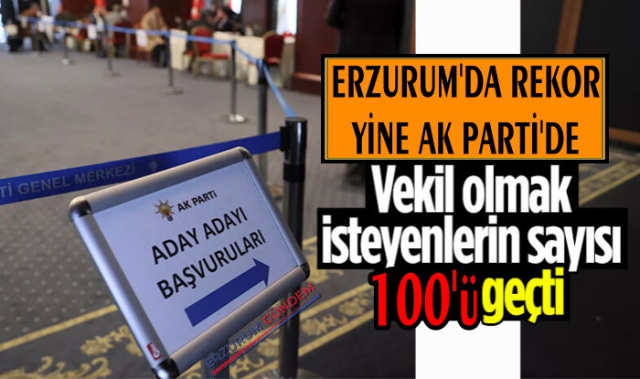 AK Parti Erzurum Milletvekili Aday Adayları Listesi Belli Oldu