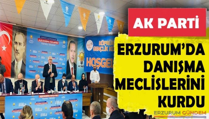 AK Parti İlçe Danışma Meclisi Toplantıları Başladı
