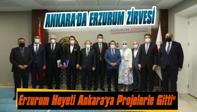 Ankara'da Erzurum Zirvesi