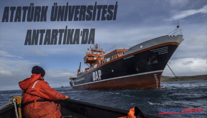 Atatürk Üniversitesi Antarktika'da