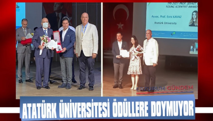 Atatürk Üniversitesi İki Dalda Ödül Aldı