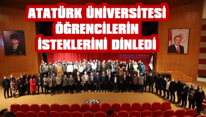 Atatürk Üniversitesi'nde Öğrenci Şurası