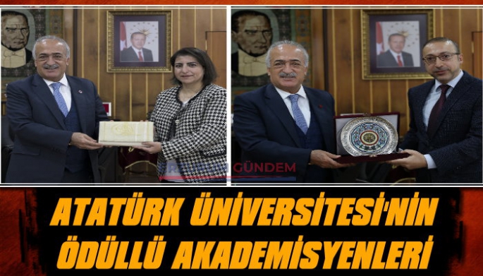 Atatürk Üniversitesi'nin Ödüllü Akademisyenleri