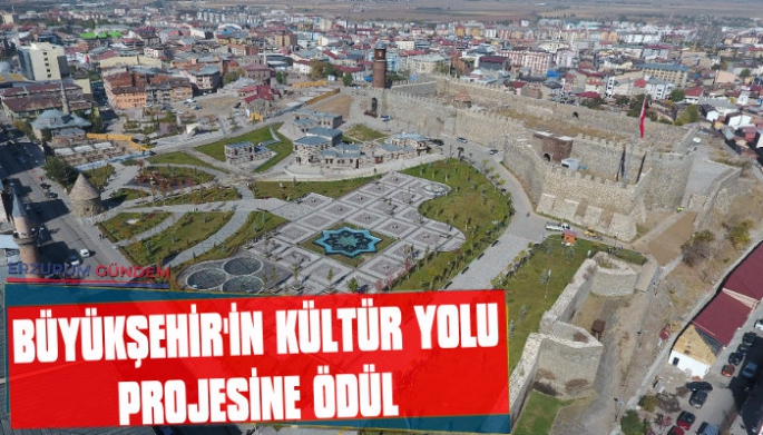 Büyükşehir'in Kültür Yolu Projesine Ödül