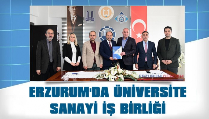 Erzurum'da Üniversite-Sanayi İş Birliği
