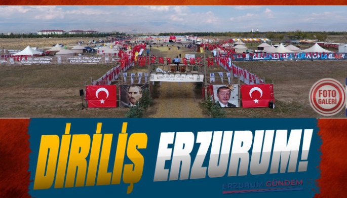 Geleneksel Türk Oyunları Erzurum'dan Yükseliyor