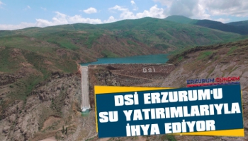 DSİ Erzurum'u Su Yatırımlarıyla İhya Ediyor