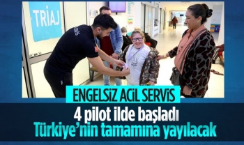 Erzurum'da 'Engelsiz Acil Servis' Hizmeti Başladı
