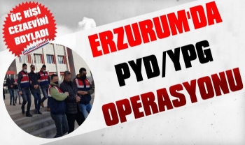 Erzurum'da PYD/YPG Operasyonu