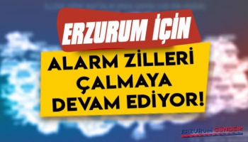 Erzurum İçin Alarm Zilleri Çalmaya Devam Ediyor