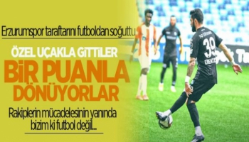 Erzurumspor Taraftarını Futboldan Soğuttu
