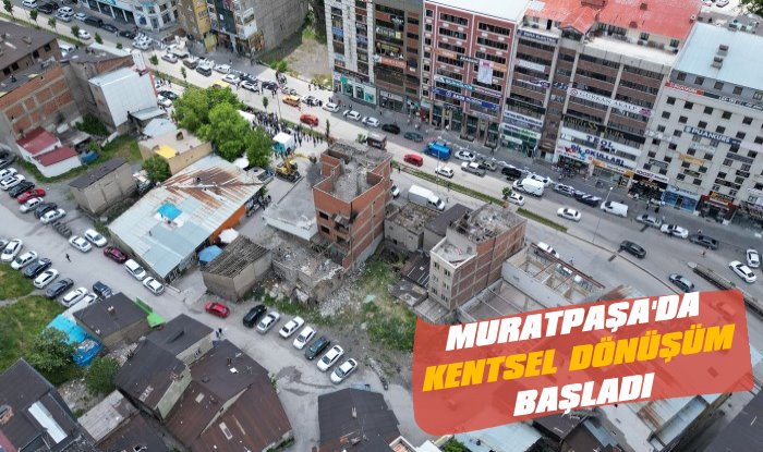  Muratpaşa'da Kentsel Dönüşüm Başladı