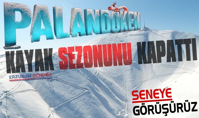 Palandöken'de Kayak Sezonu Kapanıyor