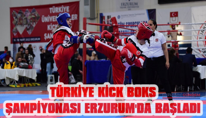 Türkiye Kick Boks Şampiyonası ETÜ Ev Sahipliğinde Başladı