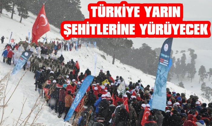 Türkiye Yarın Şehitlerine Yürüyecek